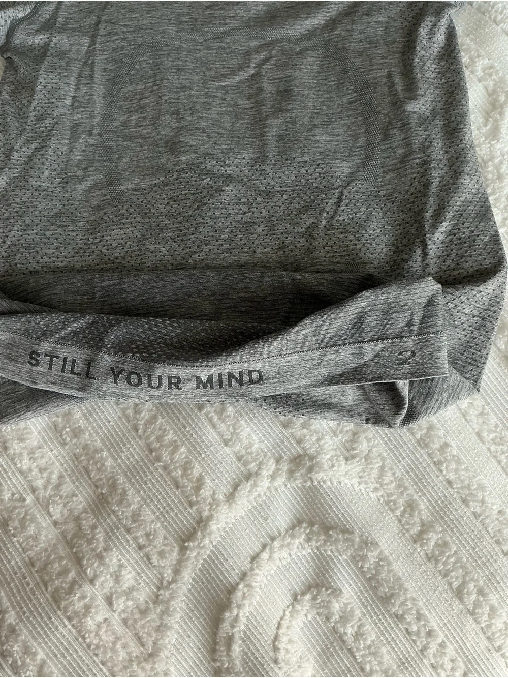 lululemon athletica swiftly tech short sleeve gray